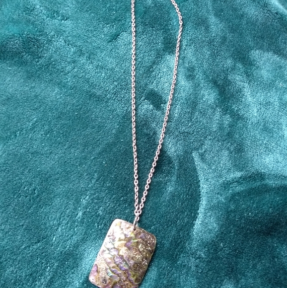 Antique/Vintage abalone necklace - Picture 2 of 5